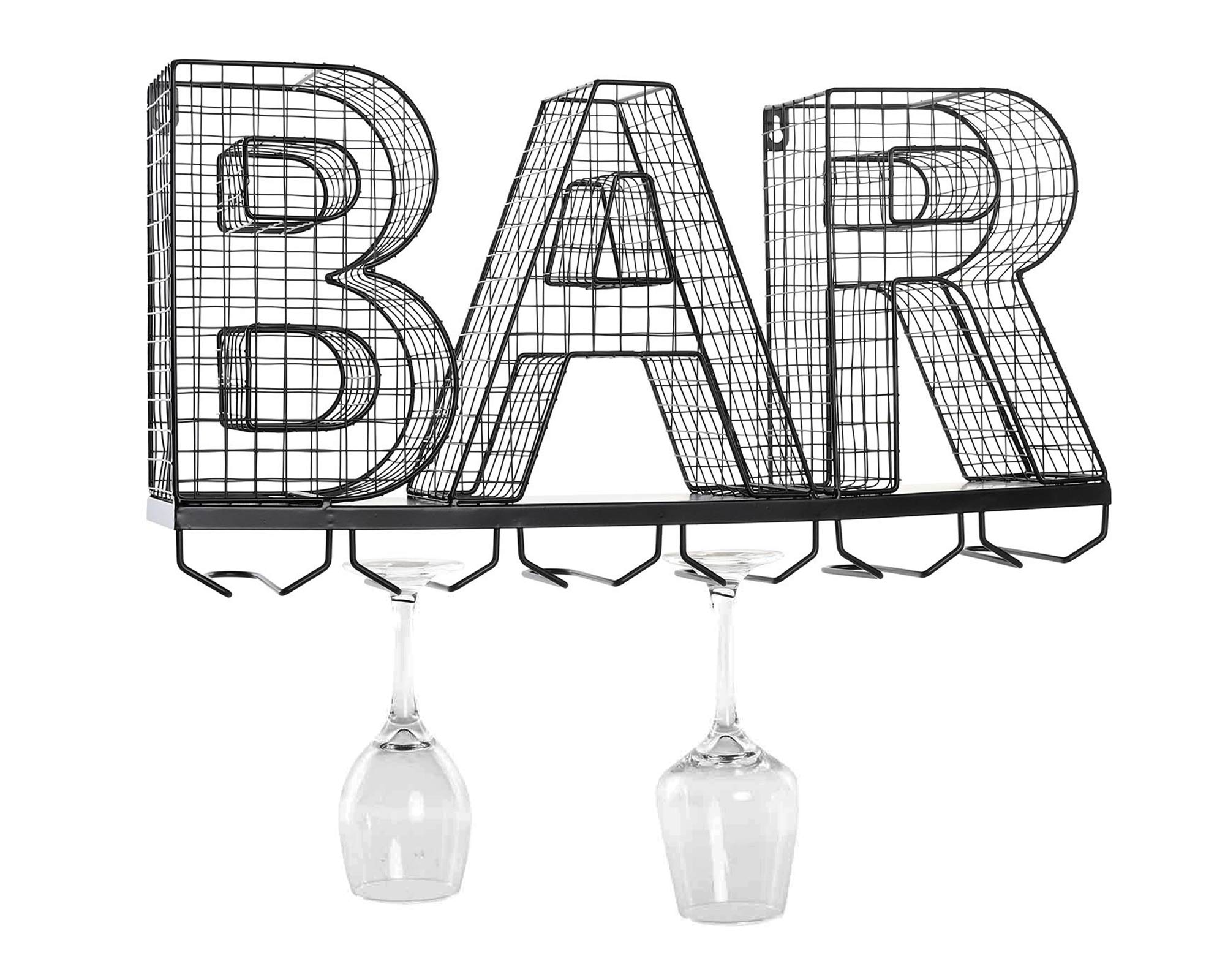 Porta Bottiglie Bar in Metallo - Item - immagine 3