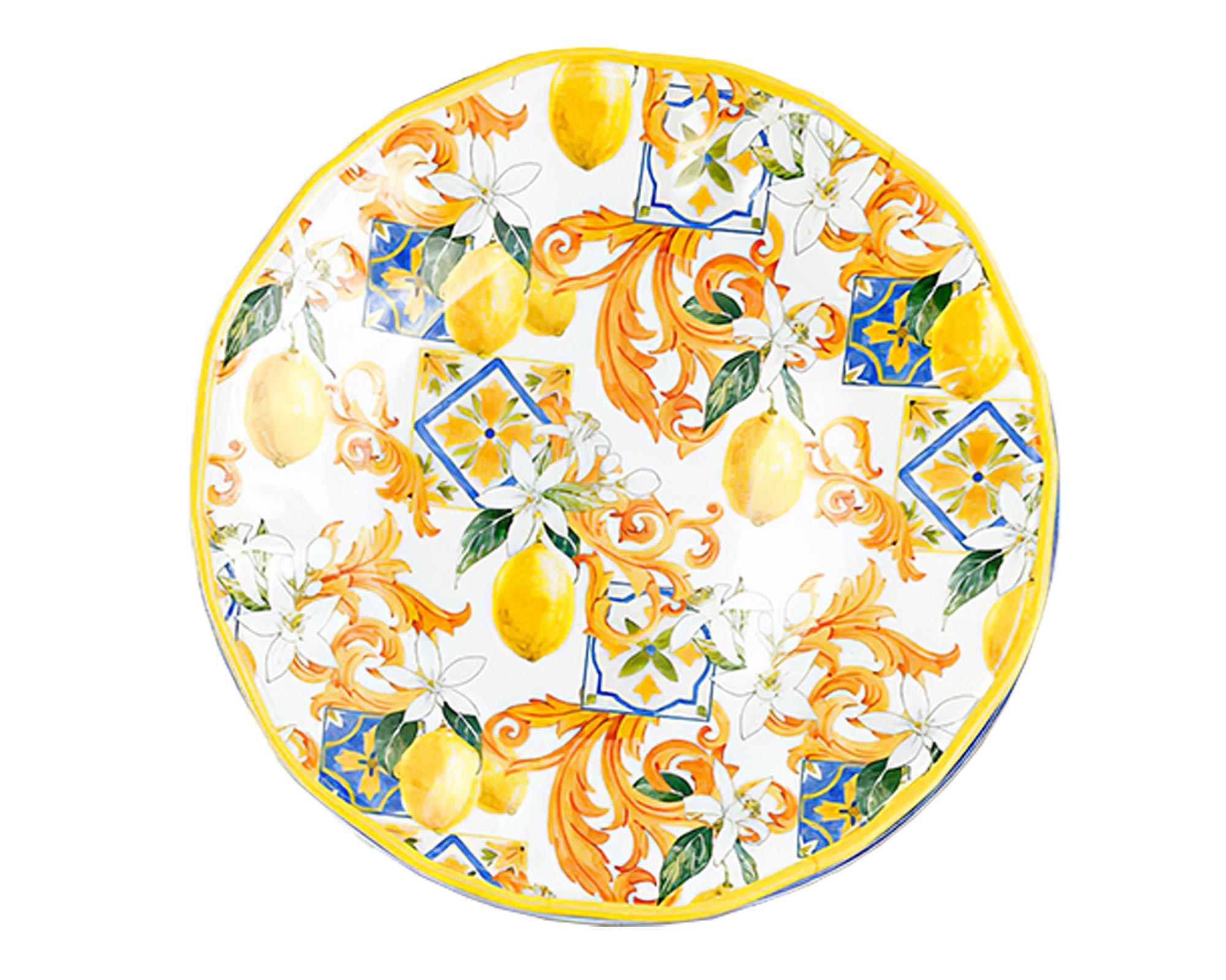 Piatto Da Dessert In Melamina Lemon