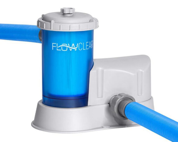 Pompa Con Filtro A Cartuccia Trasparente Flowclear Bestway