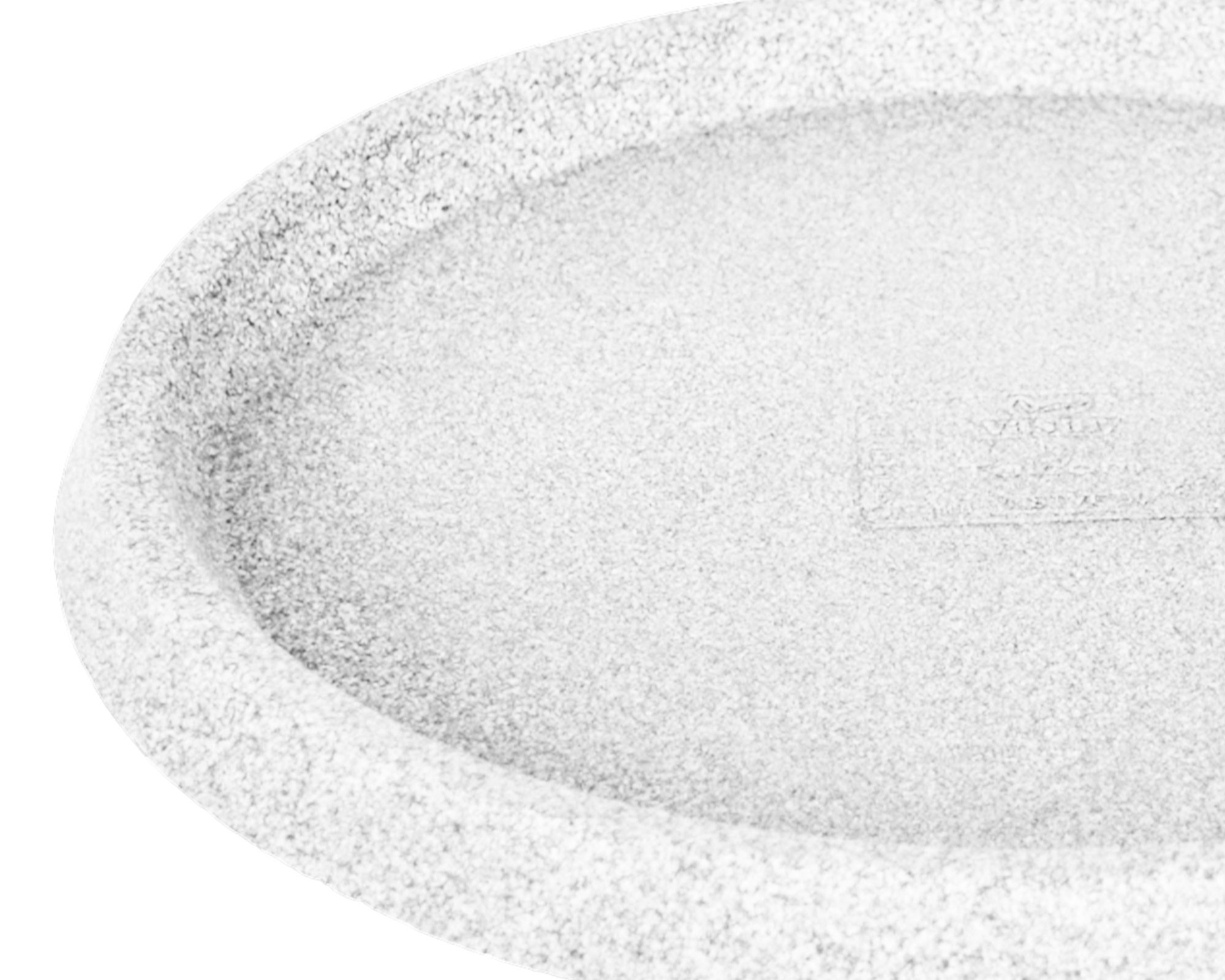 Sottovaso Circolare Con Rialzo Bianco Perla - immagine 2