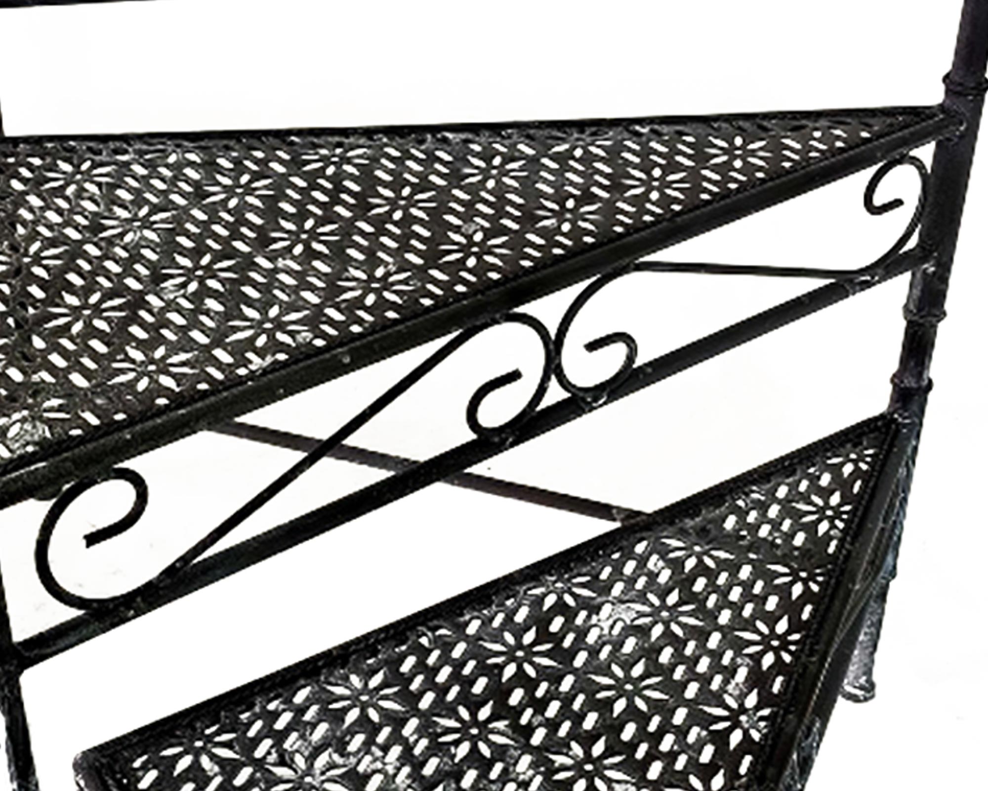 Scaletta Porta Piante Nero - immagine 2