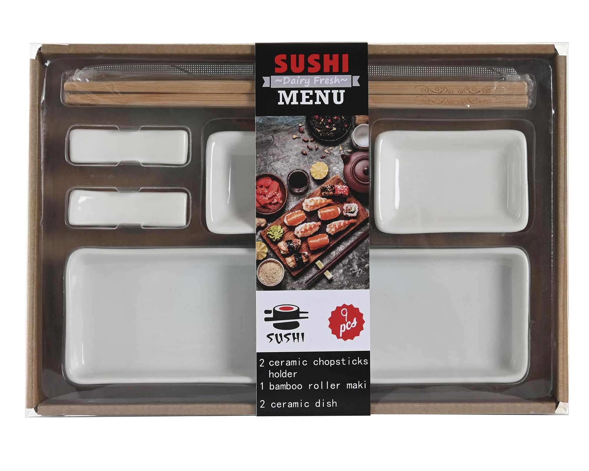 Set 7 Pz Servizio Posate per Sushi - Item - immagine 4