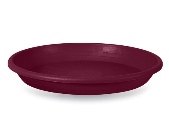 Sottovaso Cilindrico Vinaccia D24cm in Plastica