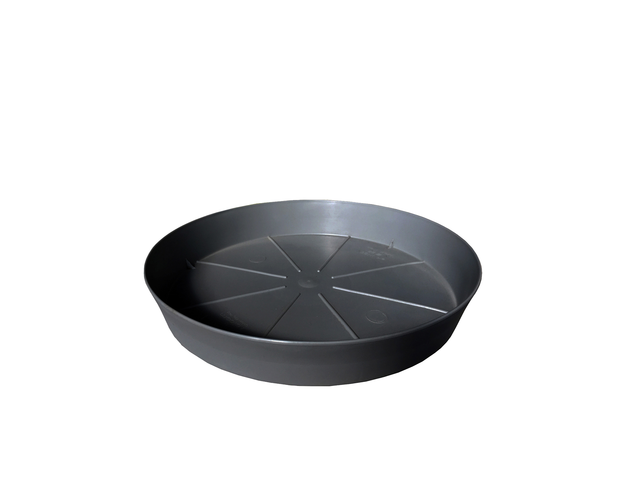 Sottovaso Memphis Nero D21,5cm in Plastica