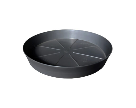 Sottovaso Memphis Nero D36cm in Plastica