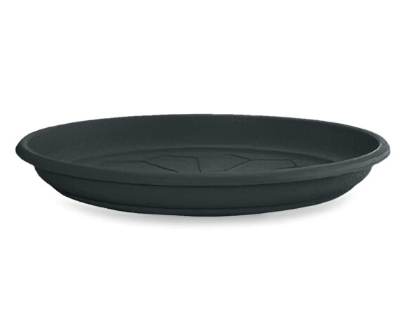 Sottovaso Naxos Tondo Antracite D48cm in Plastica