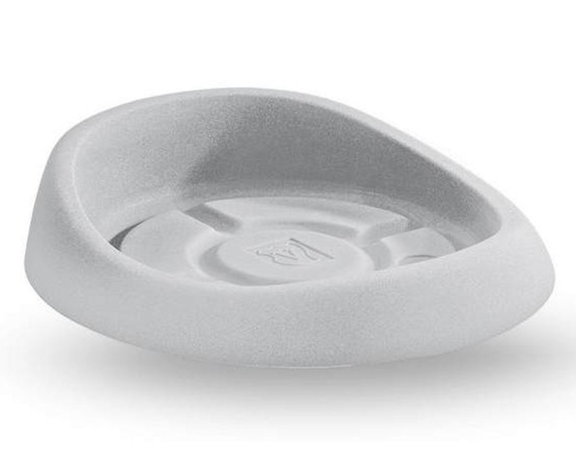 Sottovaso Genesis Rotondo Bianco D43cm in Plastica