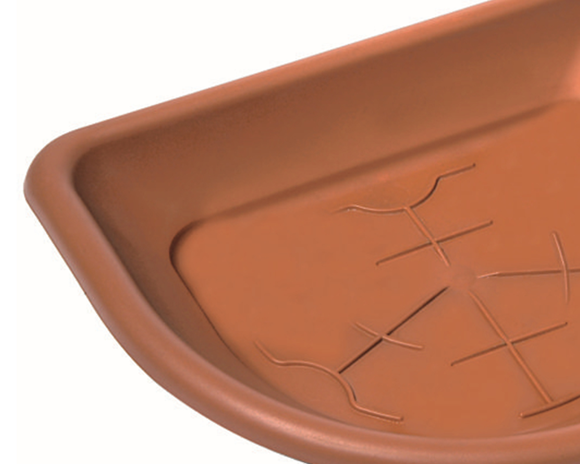 Sottovaso Da Muro Con Rialzo Terracotta - immagine 2