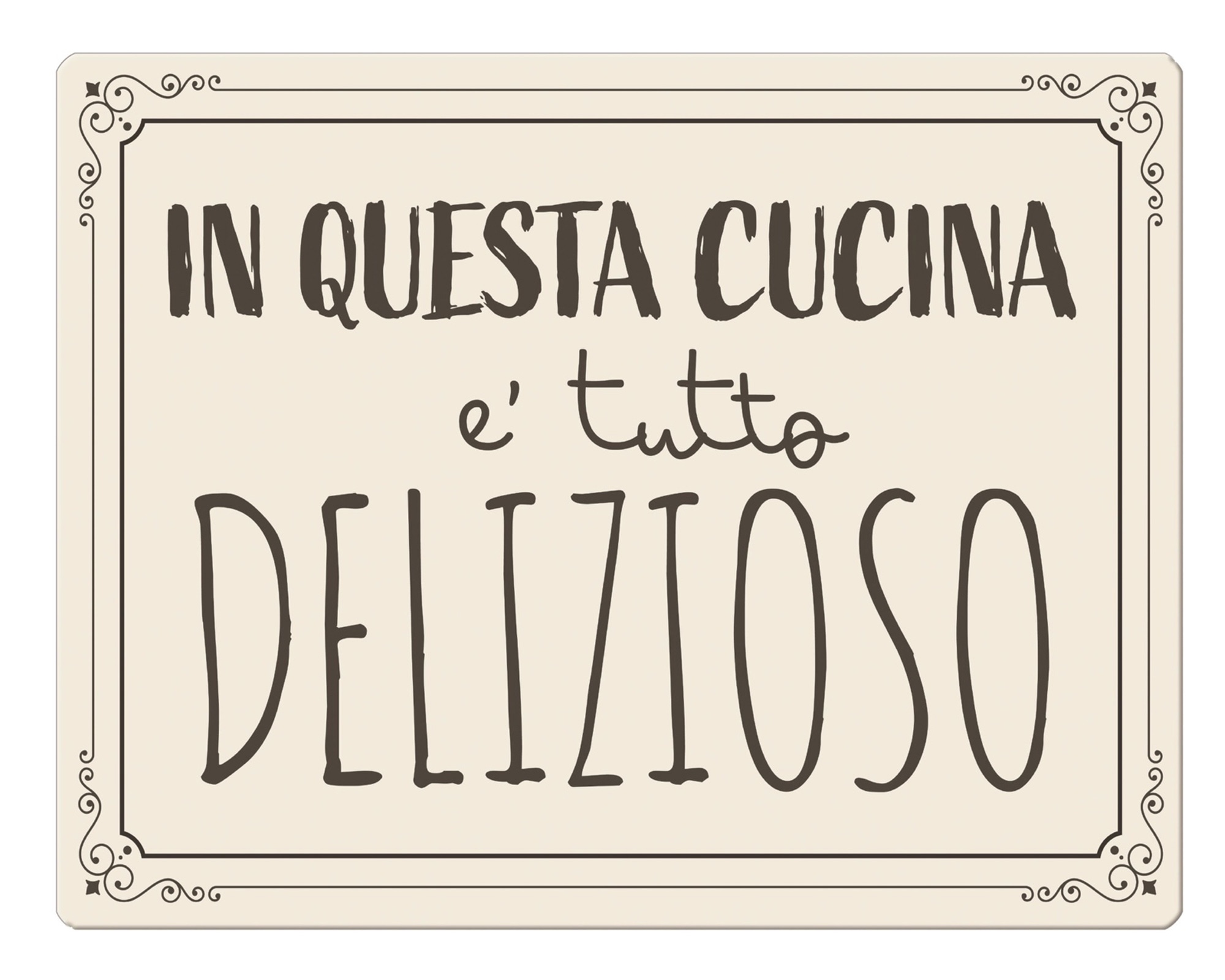 Tovaglietta Rettangolare Con Frase Allegre - immagine 2