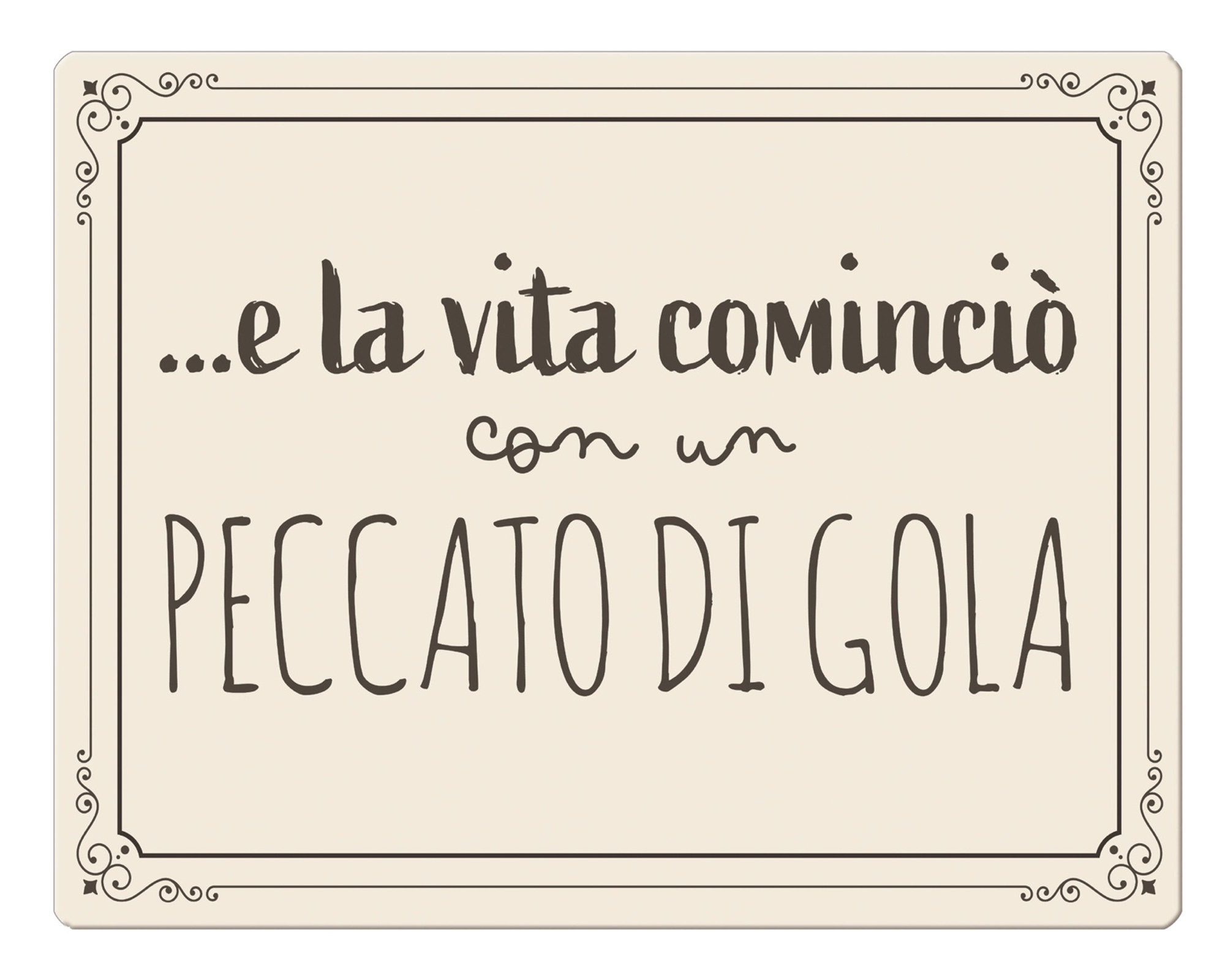 Tovaglietta Rettangolare Con Frase Allegre - immagine 3