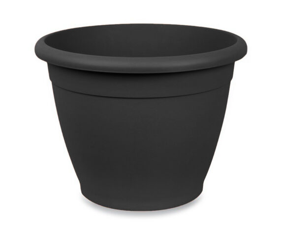 Vaso Naxos Tondo Antracite D52cm in Plastica