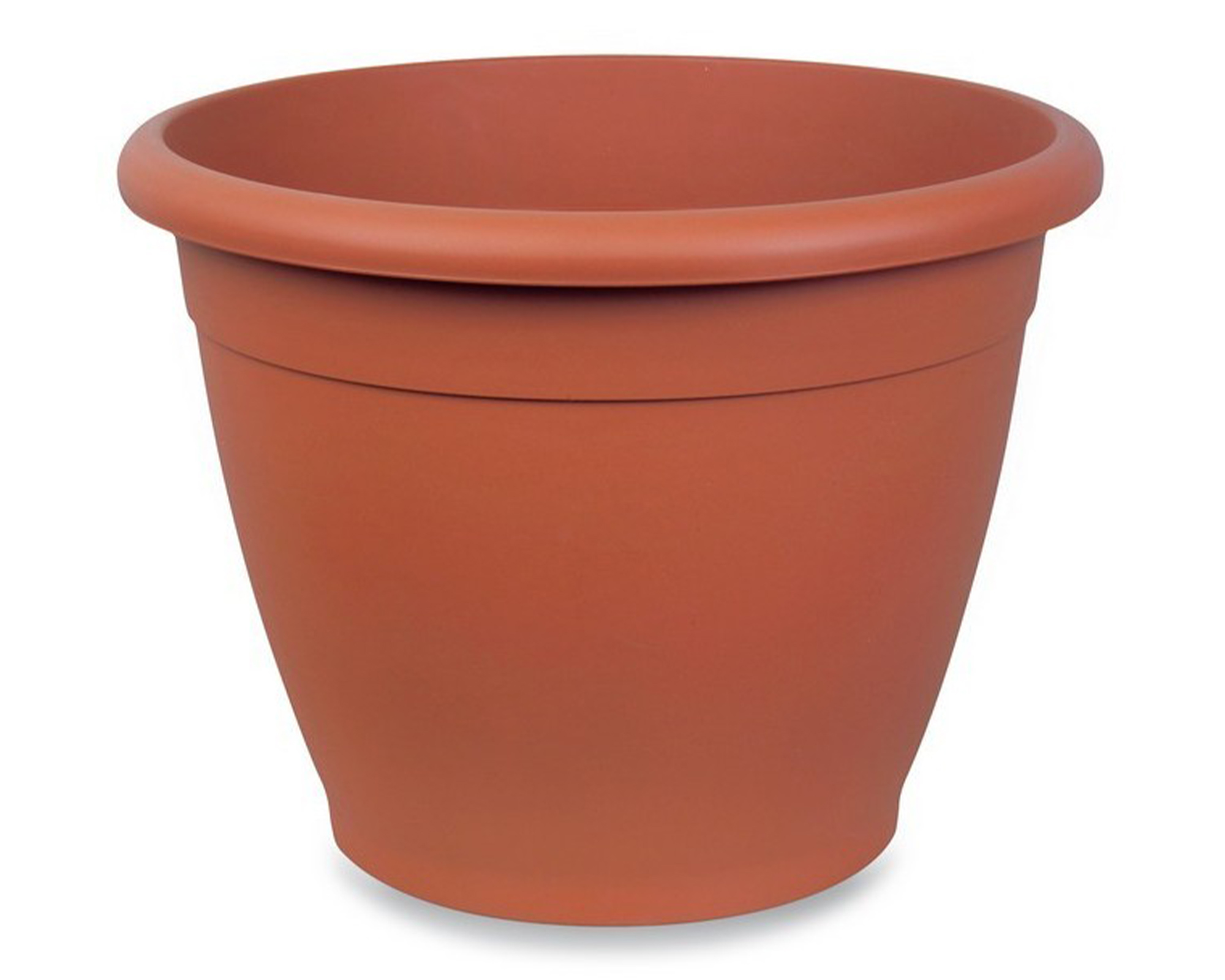 Vaso Naxos Tondo Terracotta D60cm in Plastica - Veca