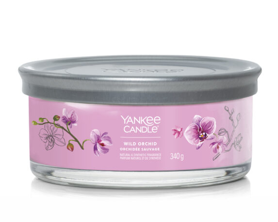 Candela Tumbler Piccola A 5 Stoppini Wild Orchid – Yankee Candle