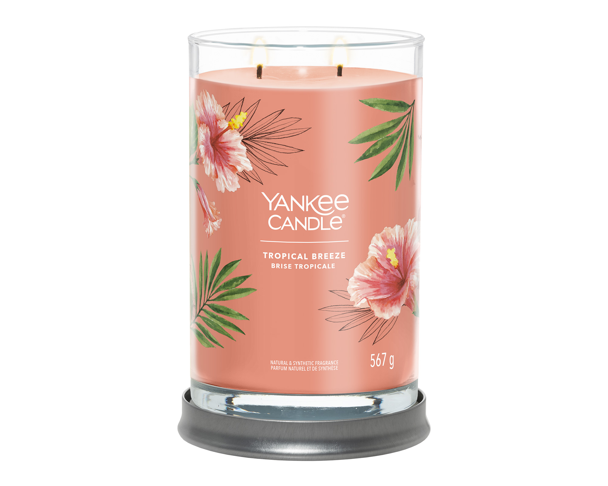 Candela Tumbler Grande Tropical Breeze - Yankee Candle - immagine 2