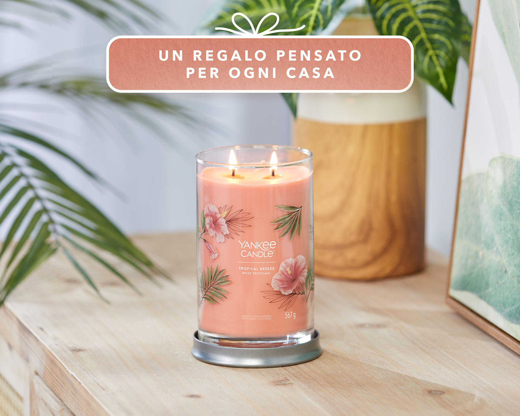 Candela Tumbler Grande Tropical Breeze - Yankee Candle - immagine 7