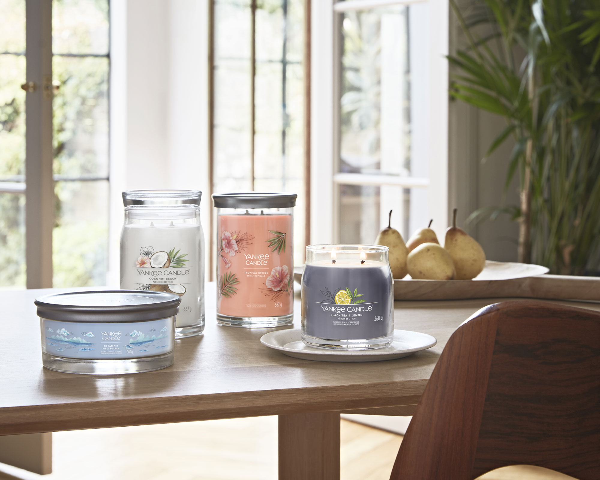 Candela Tumbler Grande Tropical Breeze - Yankee Candle - immagine 9