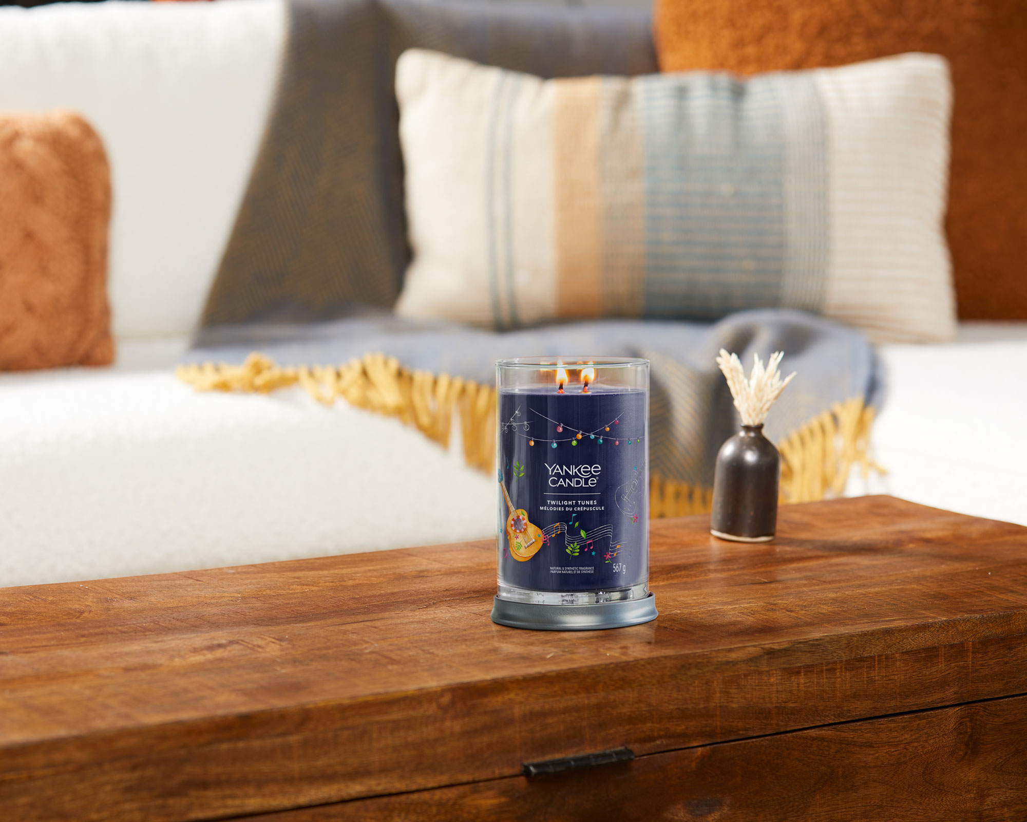 Candela Tumbler Grande Twilight Tunes - Yankee Candle - immagine 8