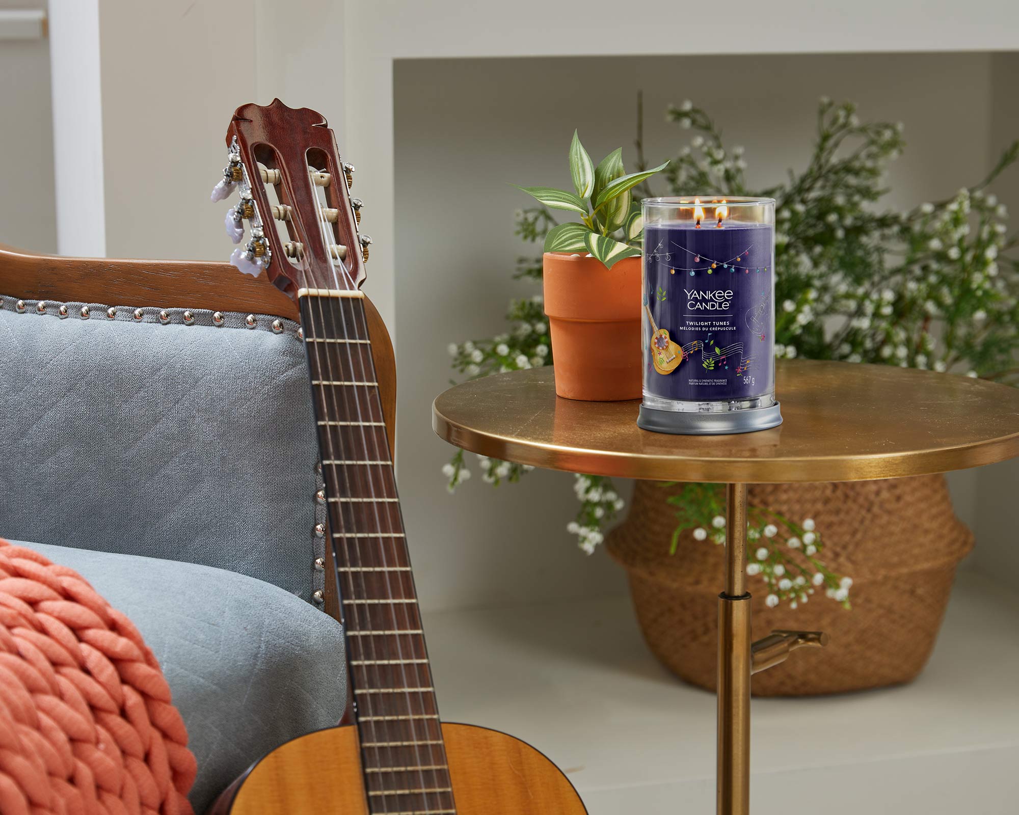 Candela Tumbler Grande Twilight Tunes - Yankee Candle - immagine 9