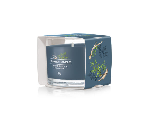 Candela Votiva Singola Bayside Cedar – Yankee Candle