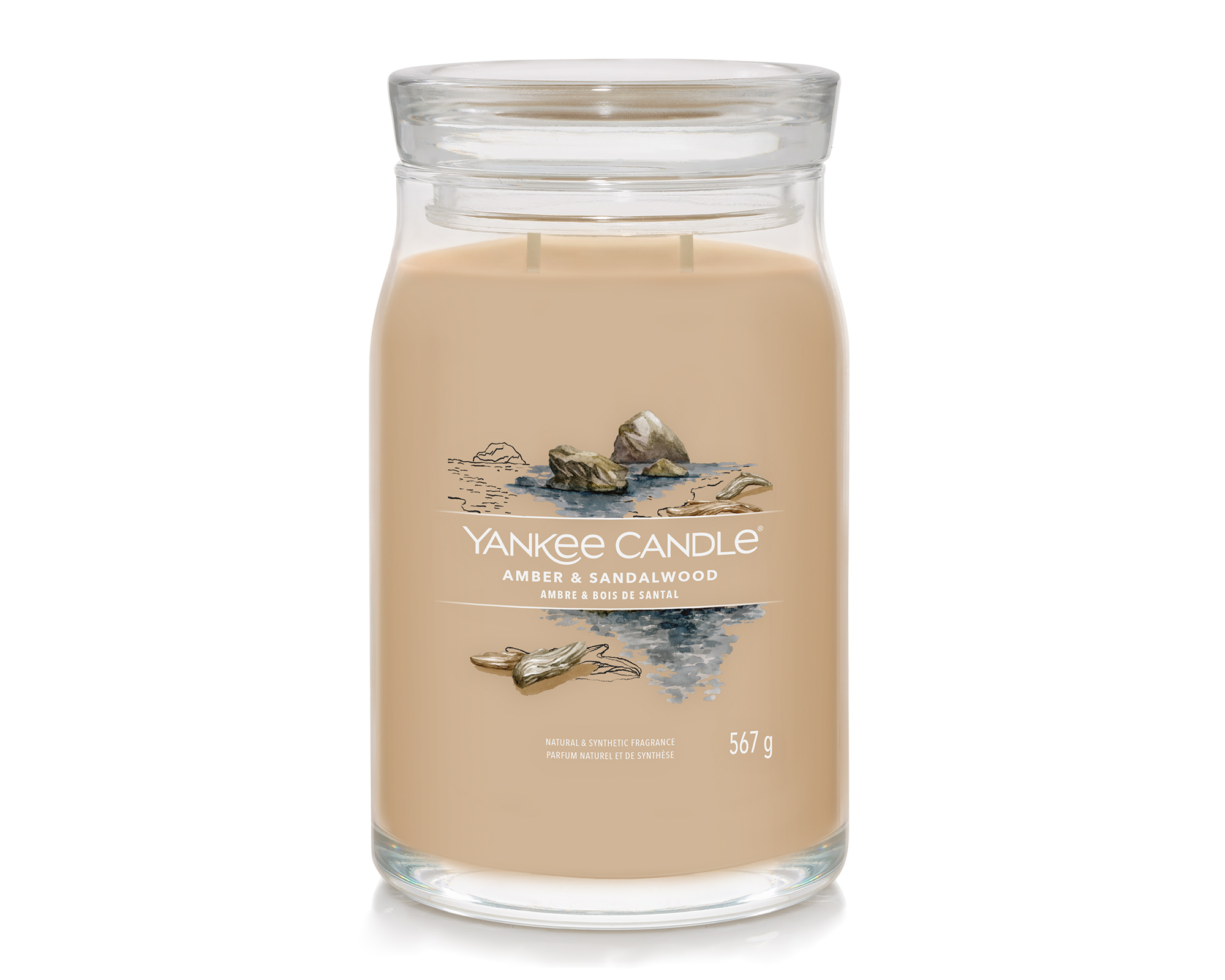 Giara Candela Grande Signature Amber & Sandalwood - Yankee Candle