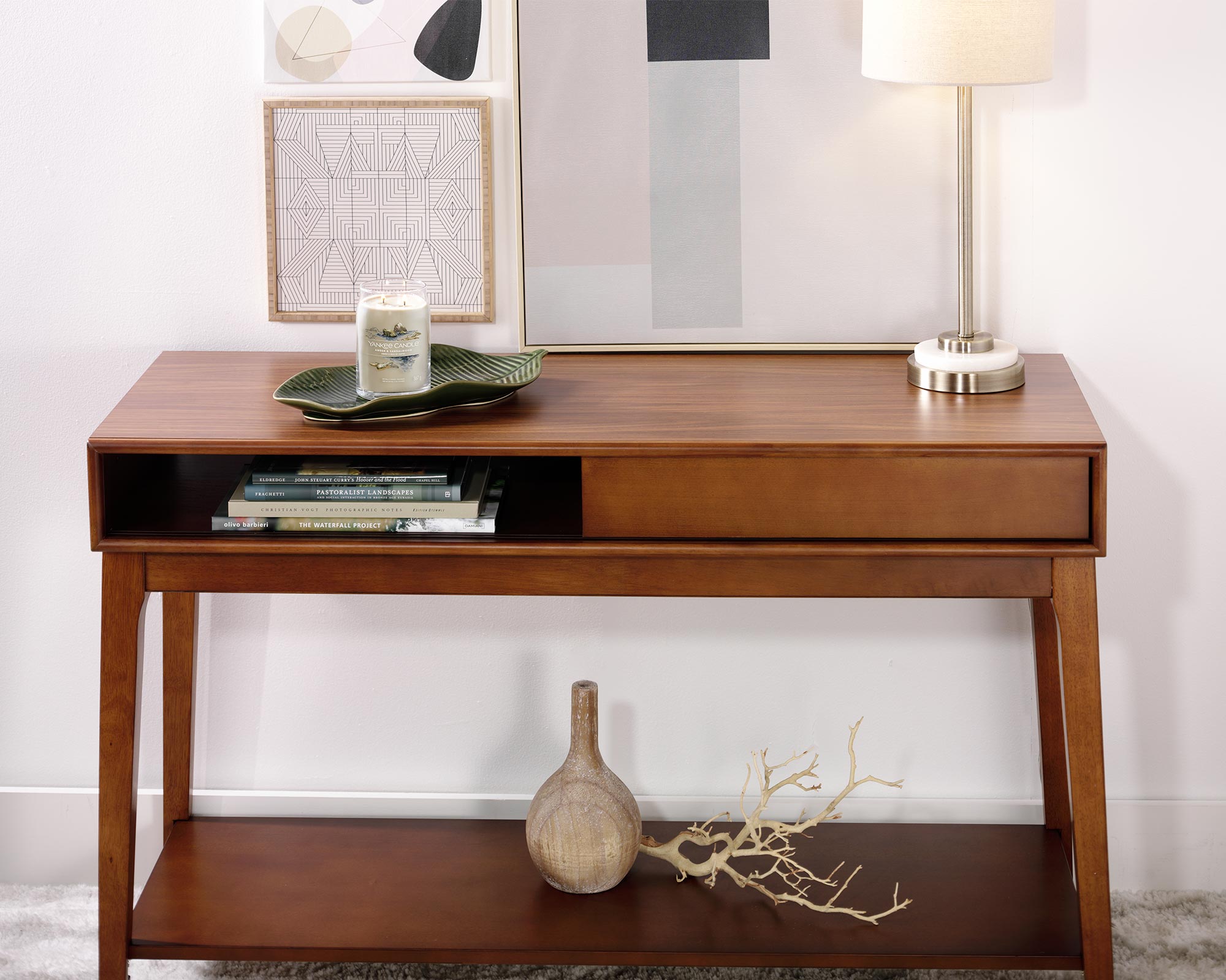 Giara Candela Grande Signature Amber & Sandalwood - Yankee Candle - immagine 9