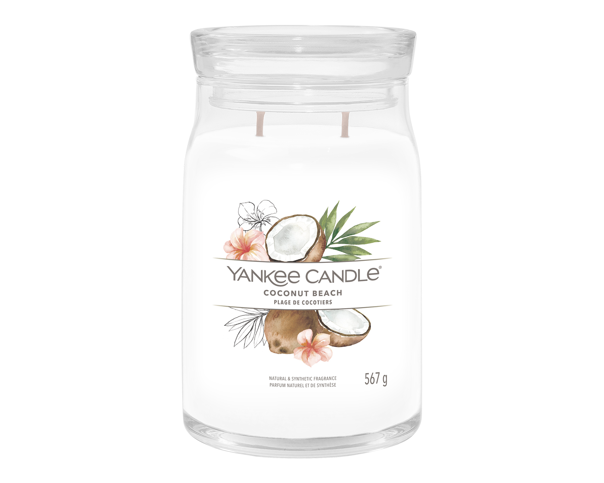 Giara Candela Grande Signature Coconut Beach - Yankee Candle