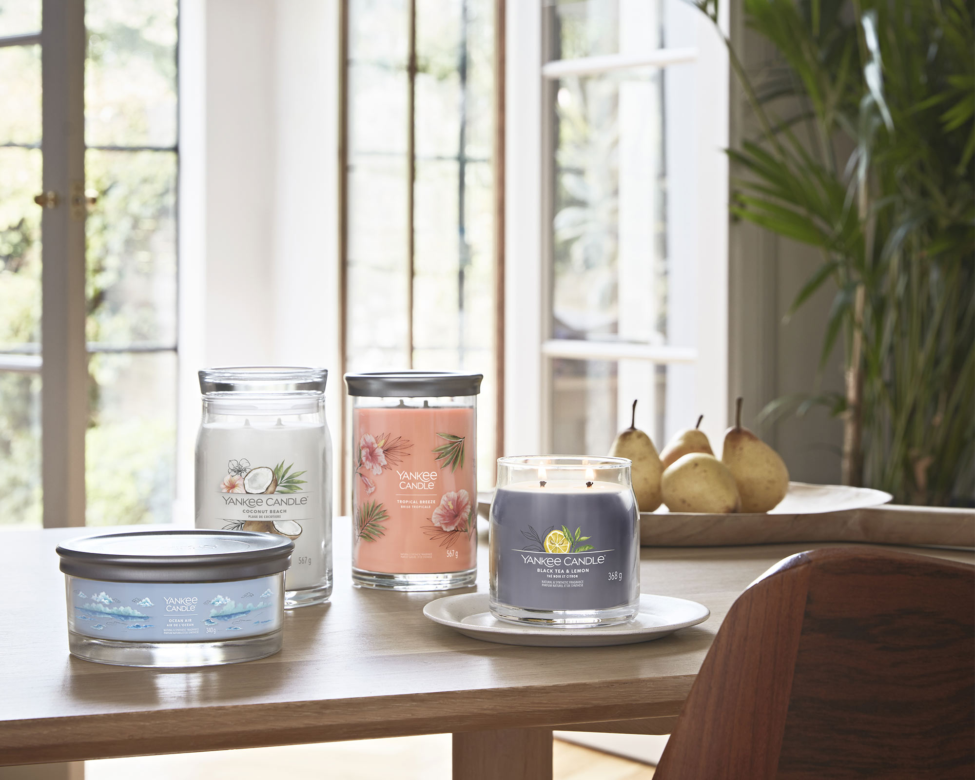 Giara Candela Grande Signature Coconut Beach - Yankee Candle - immagine 9