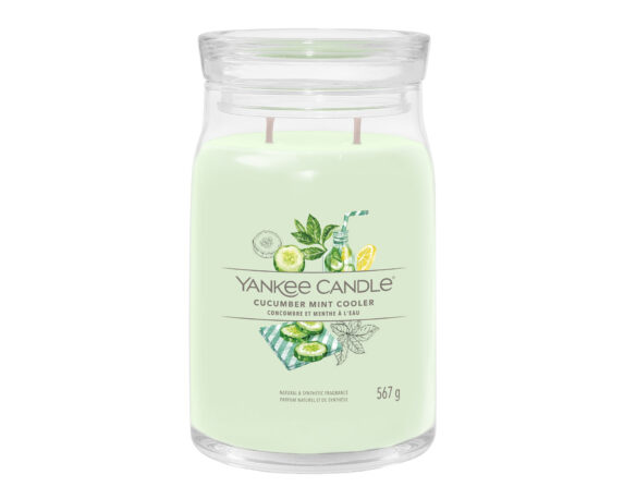 Giara Candela Grande Signature Cucumber Mint Cooler – Yankee Candle