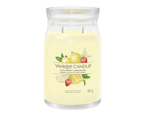 Giara Candela Grande Signature Iced Berry Lemonade – Yankee Candle