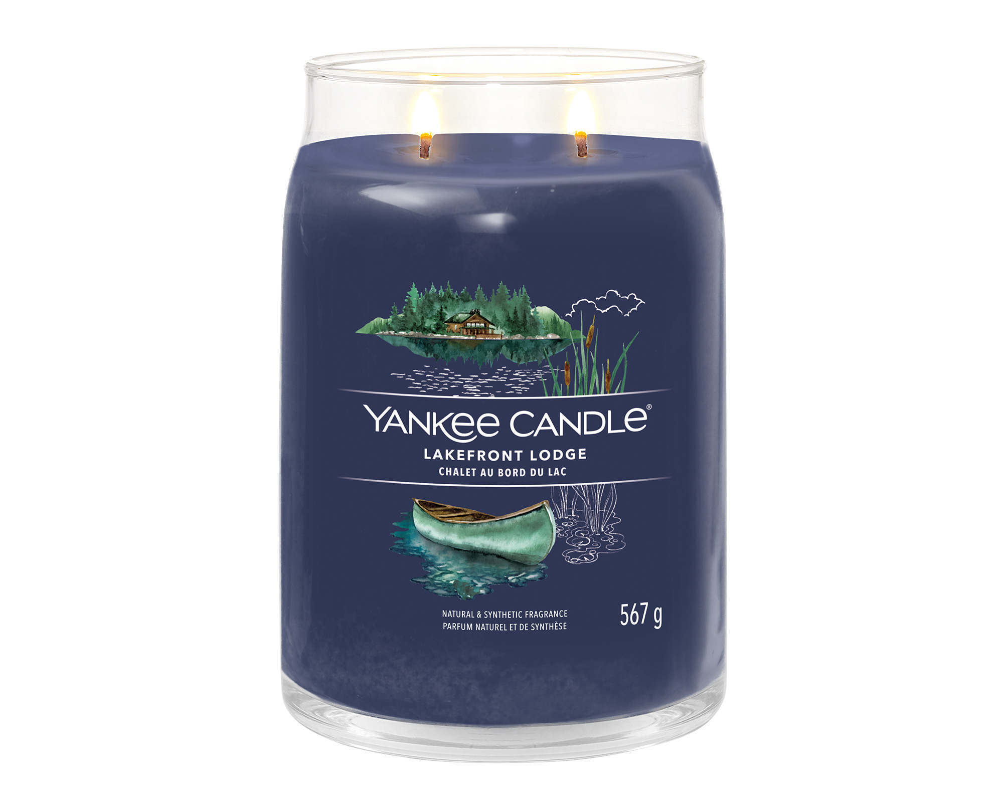 Giara Candela Grande Signature Lakefront Lodge - Yankee Candle - immagine 2
