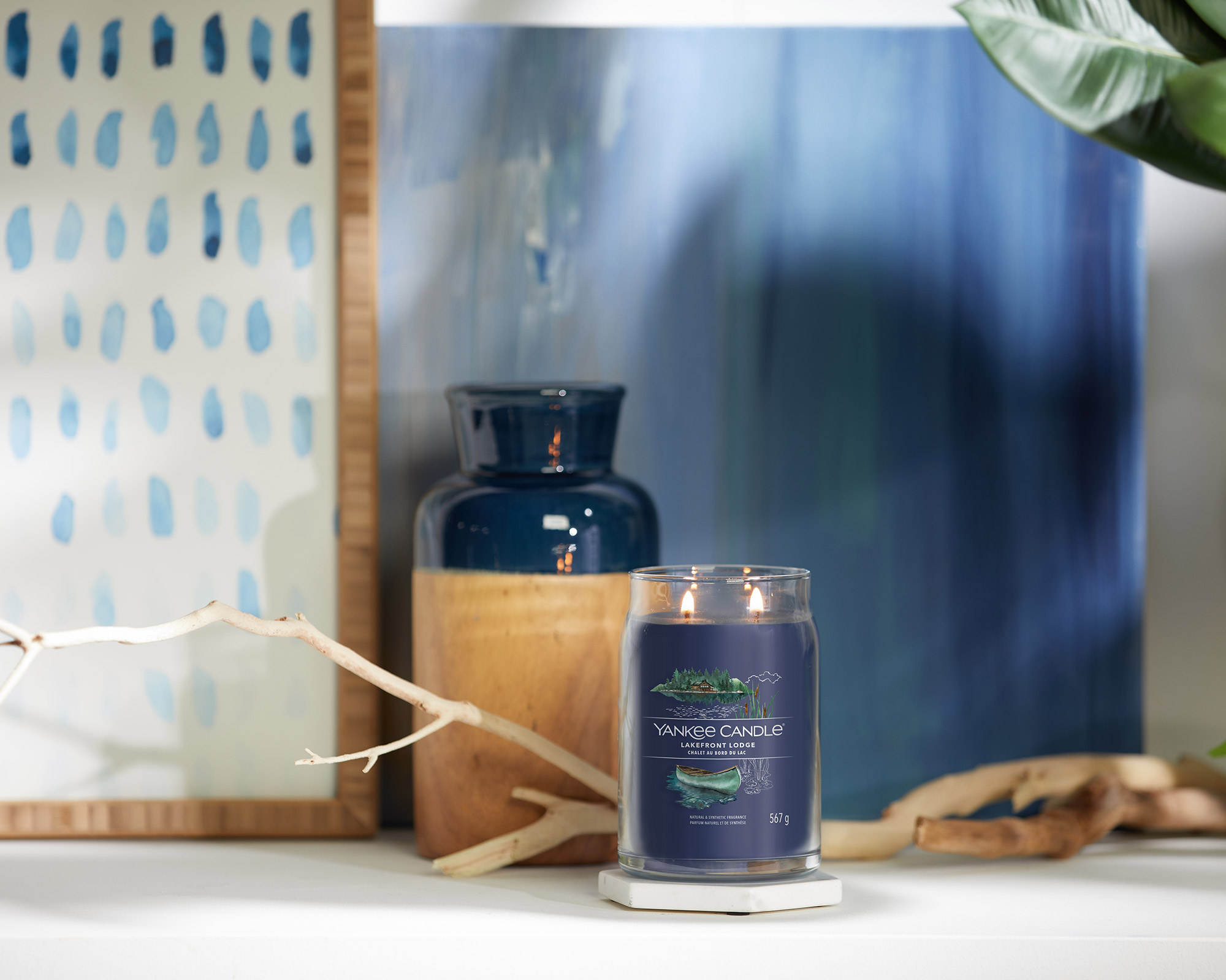 Giara Candela Grande Signature Lakefront Lodge - Yankee Candle - immagine 8