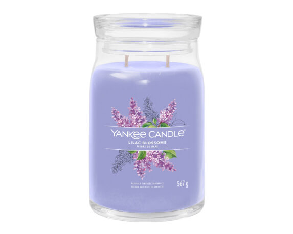 Giara Candela Grande Signature Lilac Blossoms – Yankee Candle