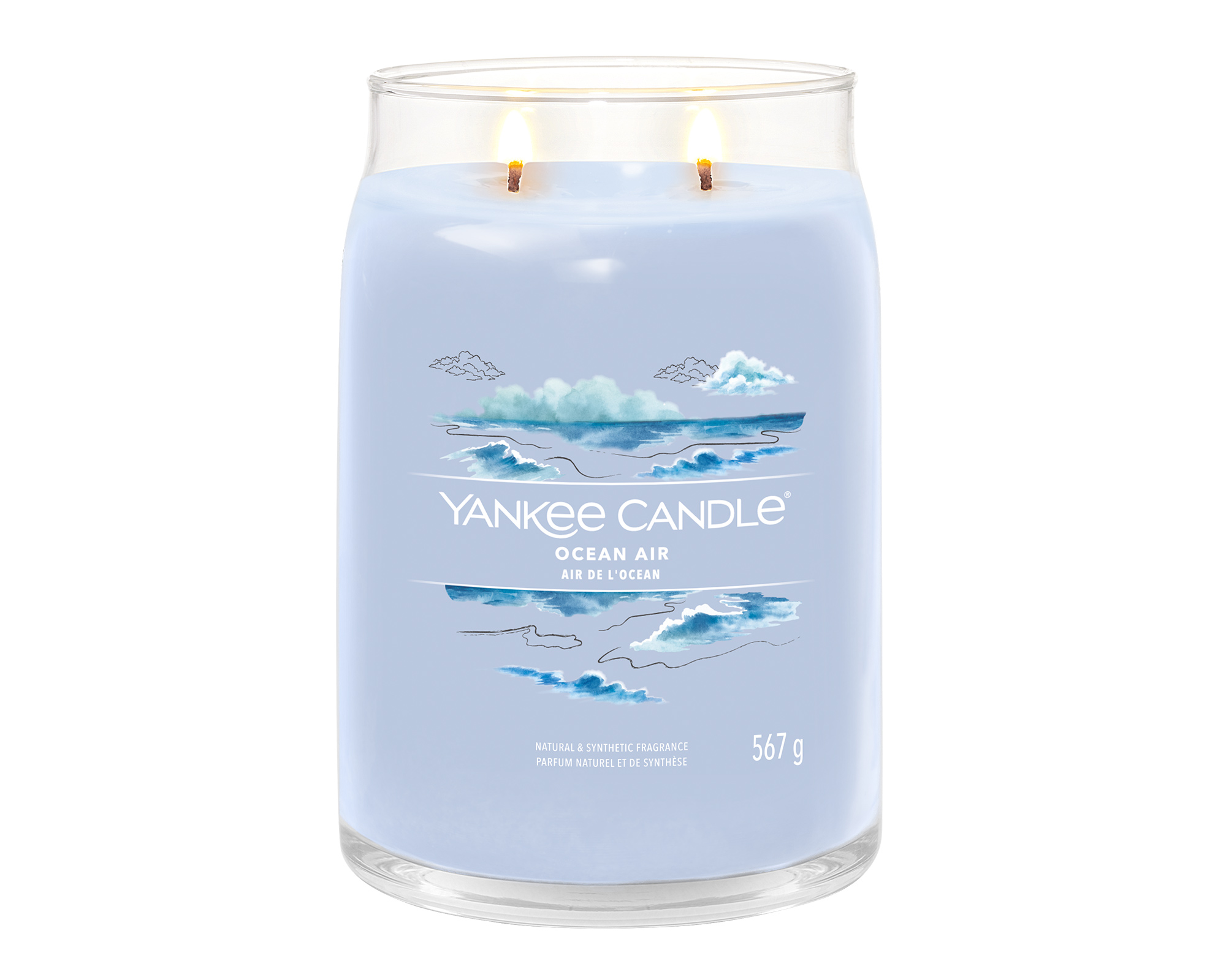 Giara Candela Grande Signature Ocean Air - Yankee Candle - FloralGarden
