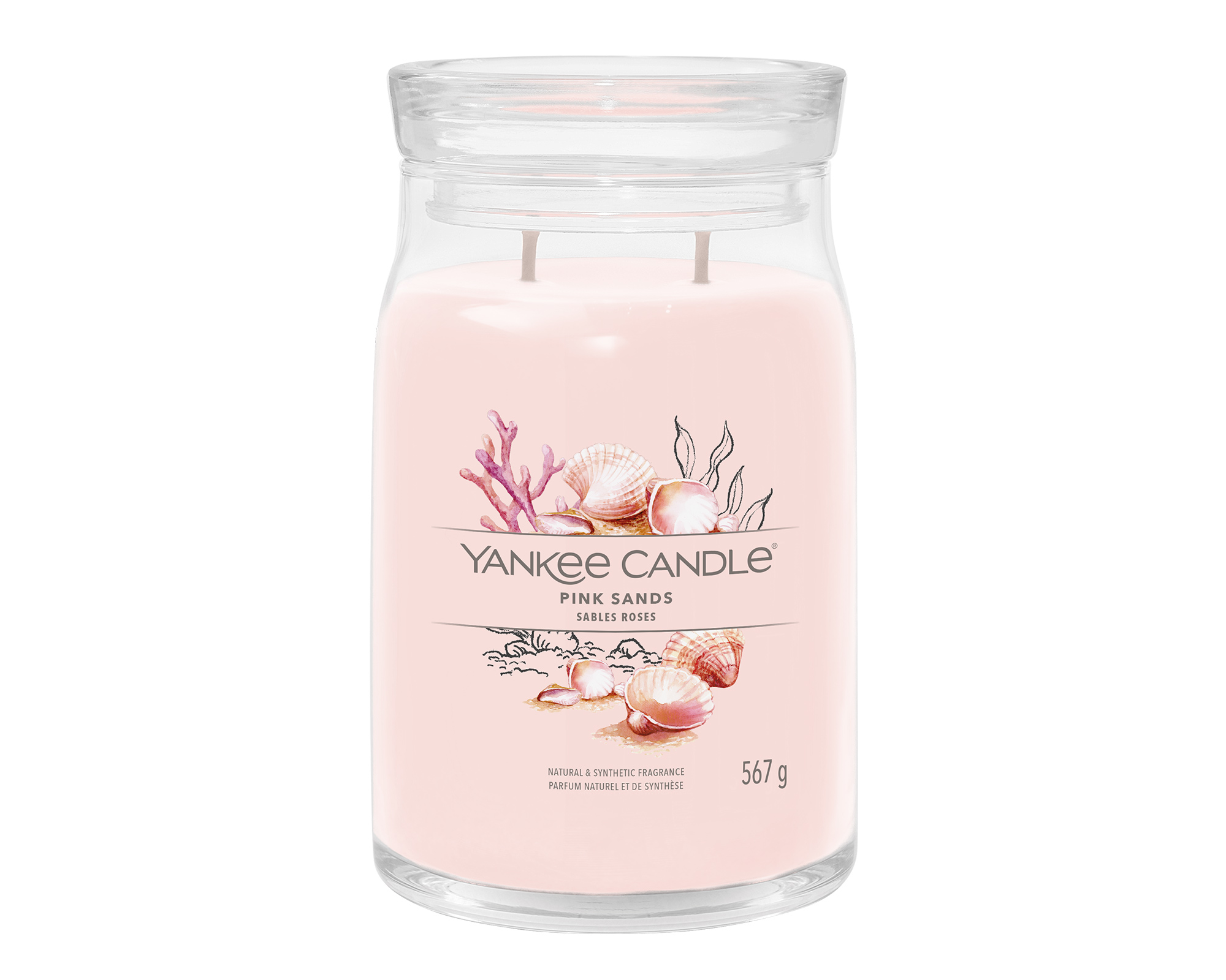 Giara Candela Grande Signature Pink Sands - Yankee Candle - FloralGarden