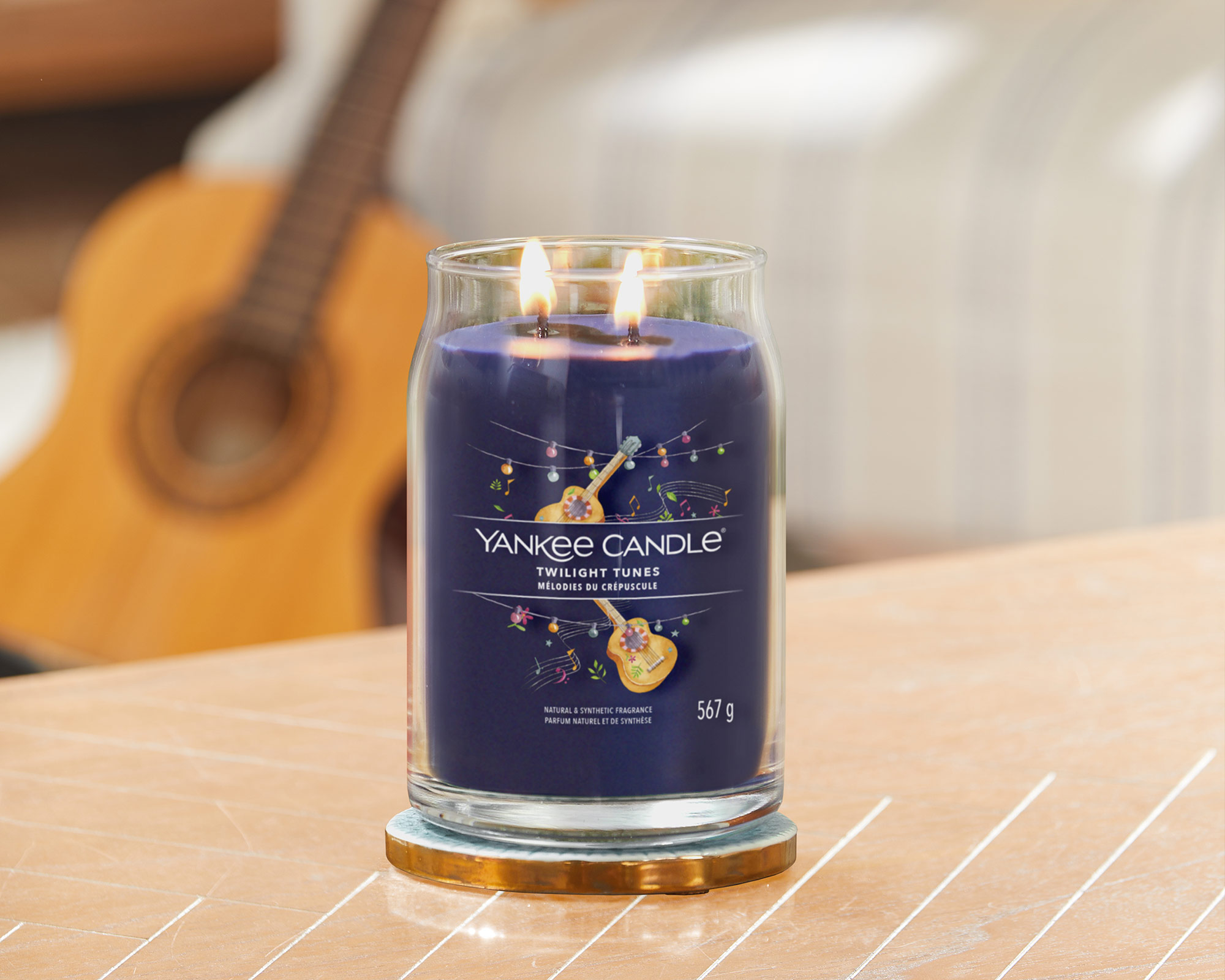 Giara Candela Grande Signature Twilight Tunes - Yankee Candle - immagine 11