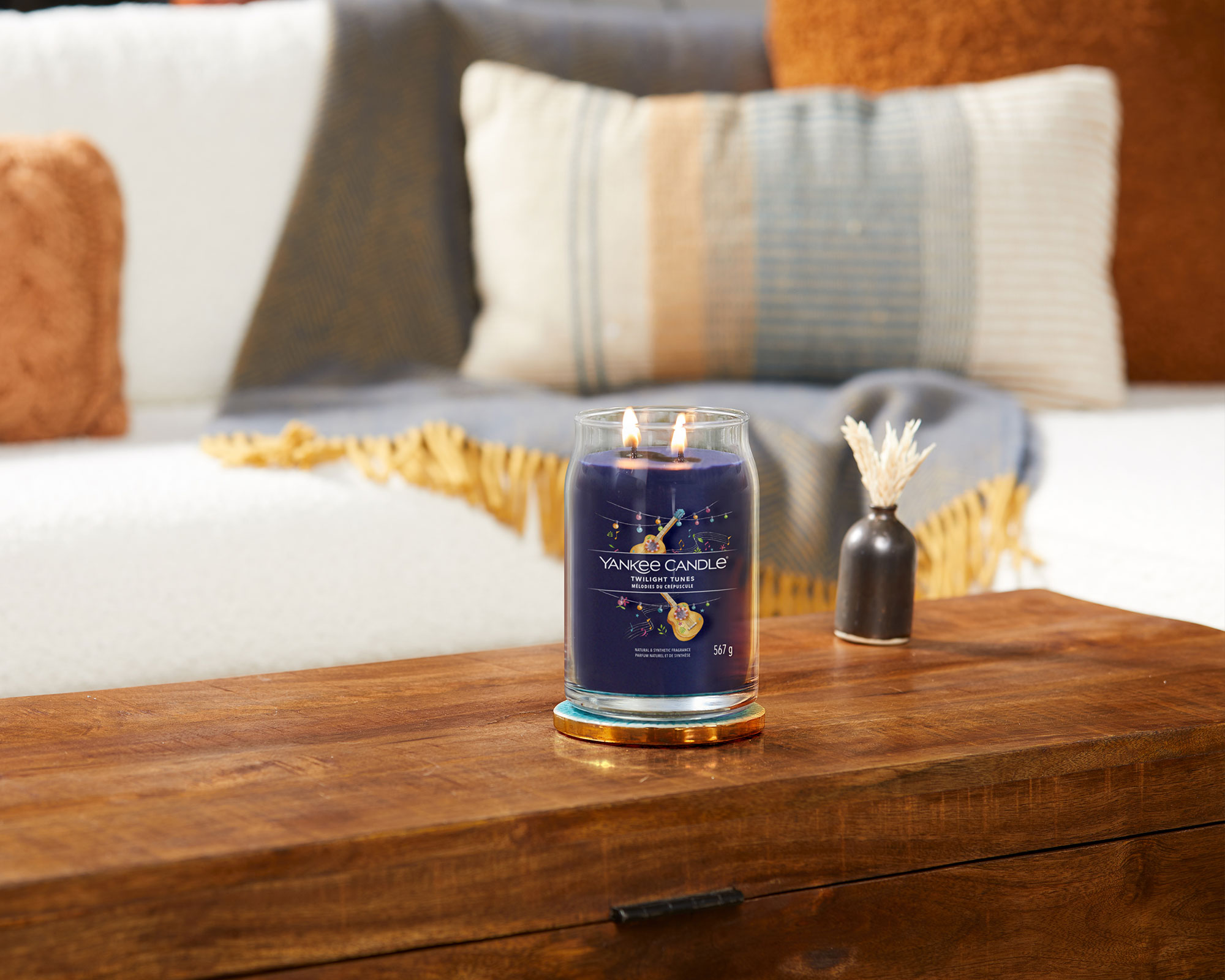 Giara Candela Grande Signature Twilight Tunes - Yankee Candle - immagine 12
