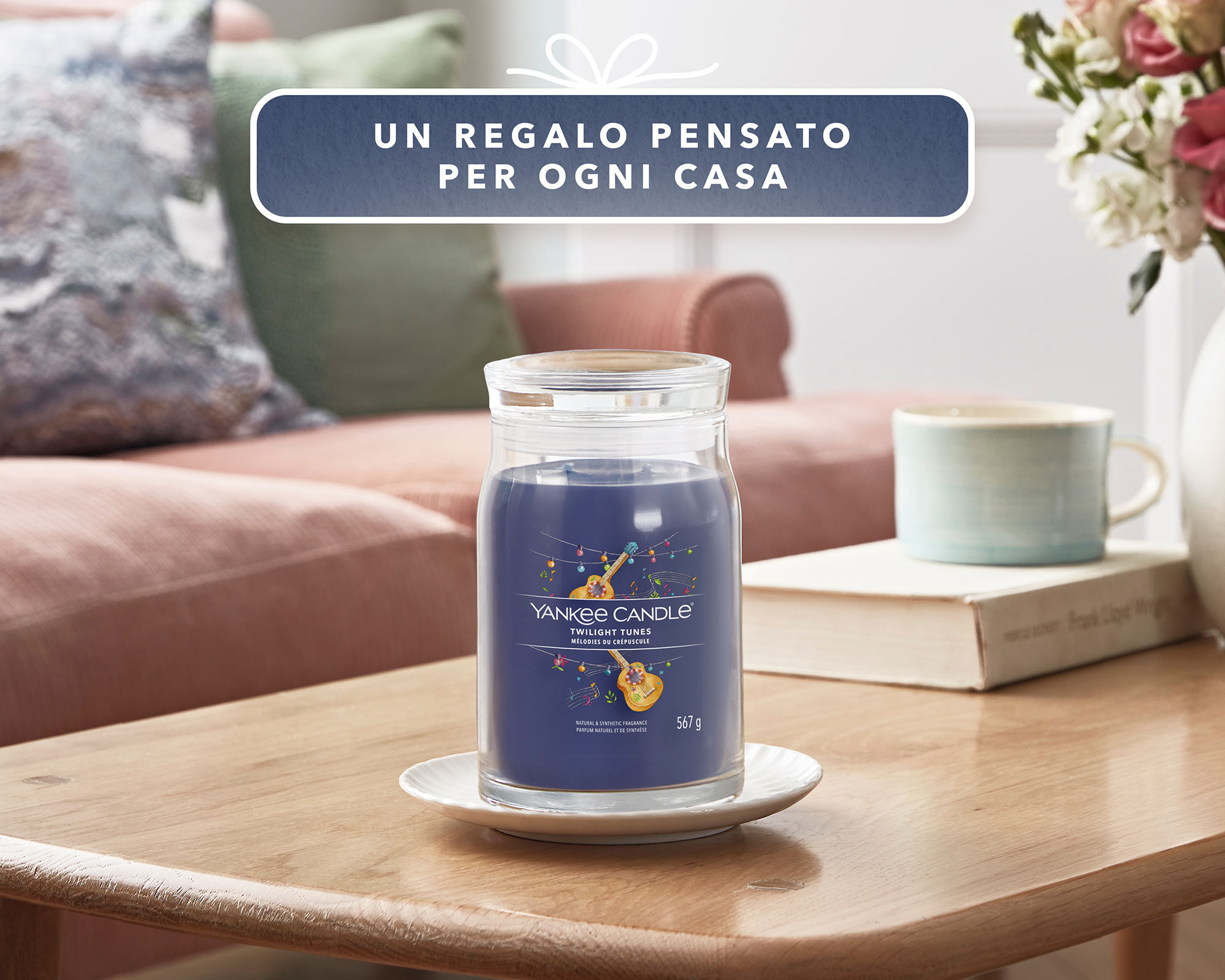 Giara Candela Grande Signature Twilight Tunes - Yankee Candle - immagine 7