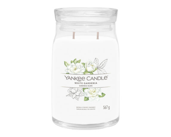 Giara Candela Grande White Gardenia – Yankee Candle