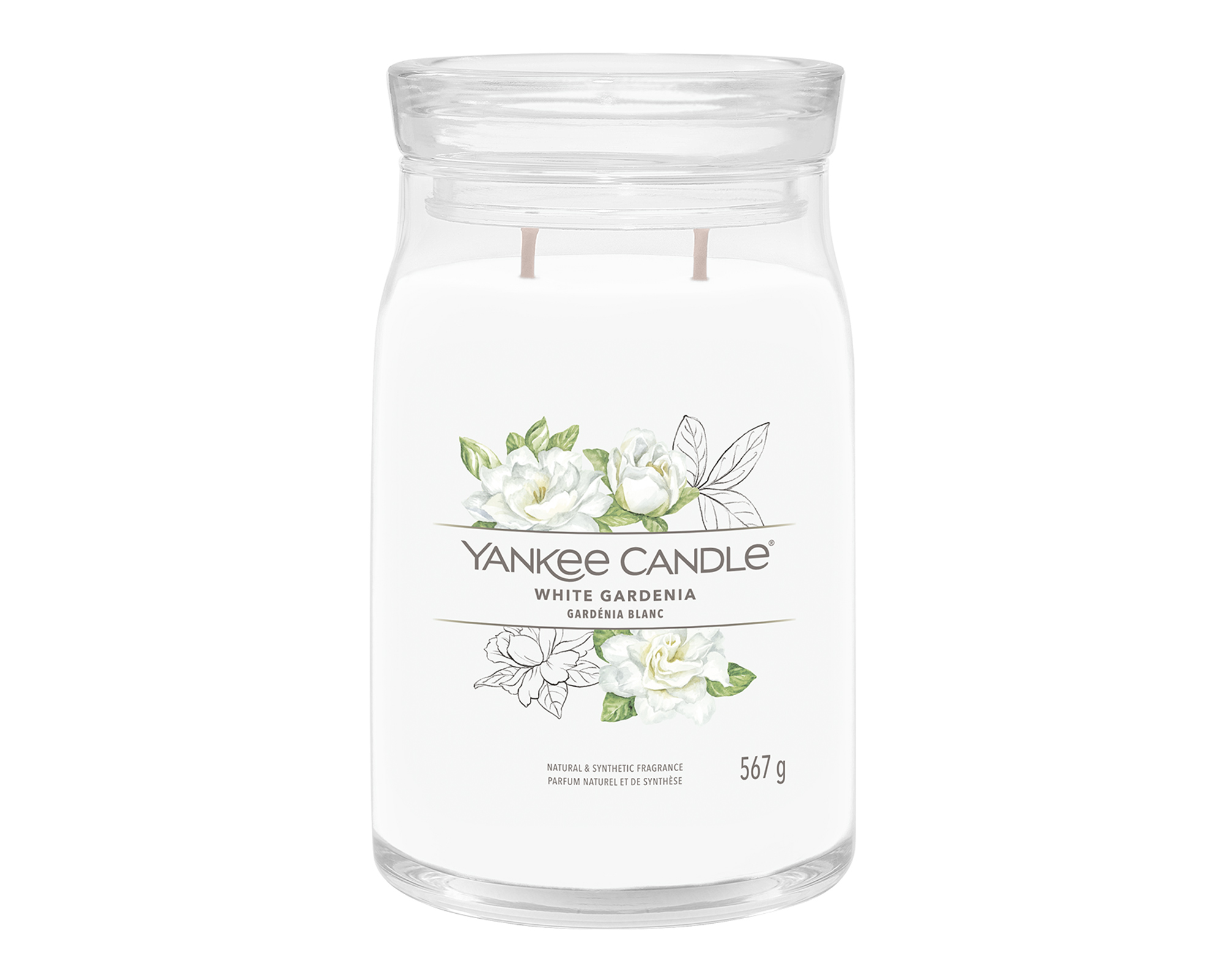 Giara Candela Grande White Gardenia - Yankee Candle