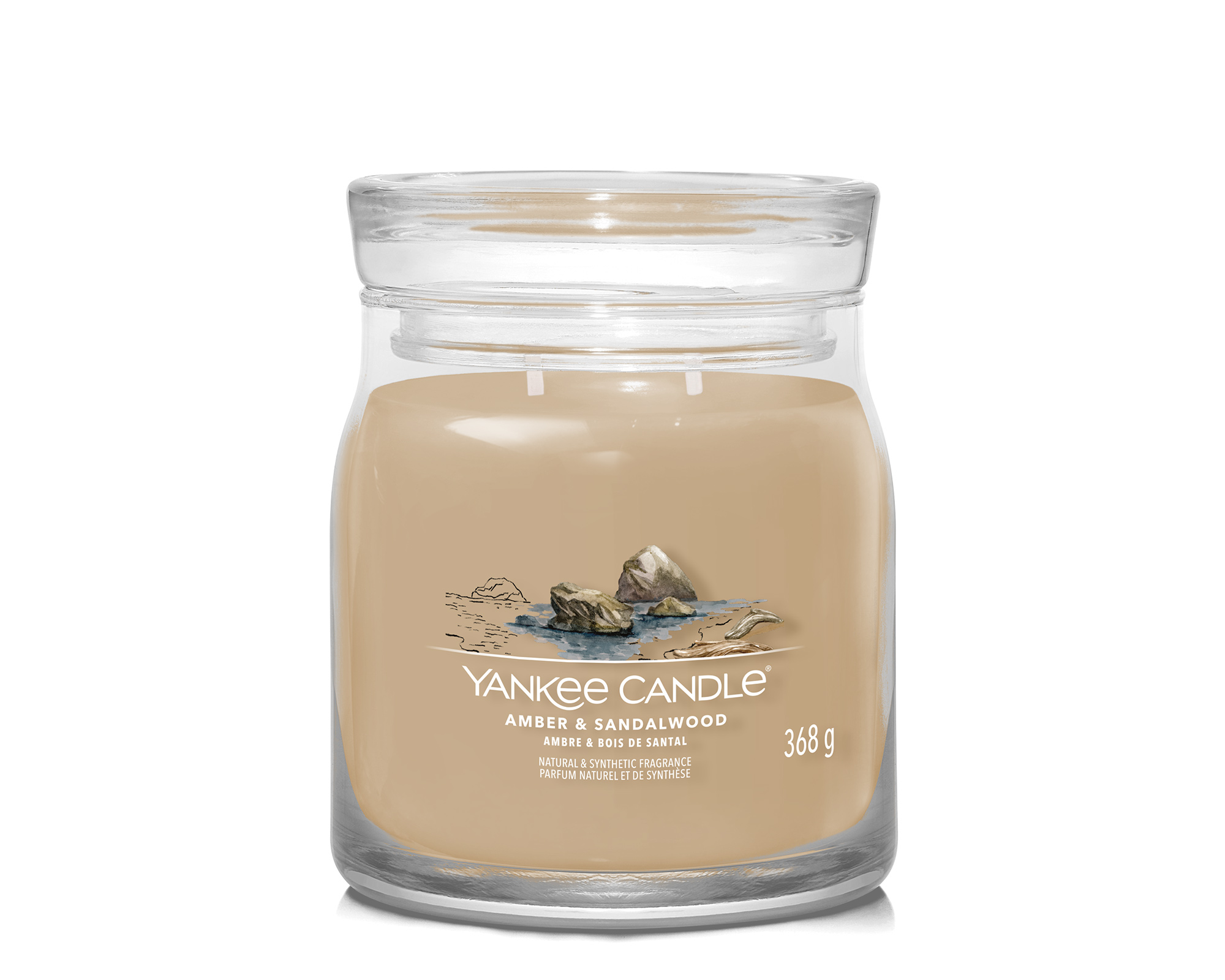 Giara Candela Media Signature Amber & Sandalwood - Yankee Candle