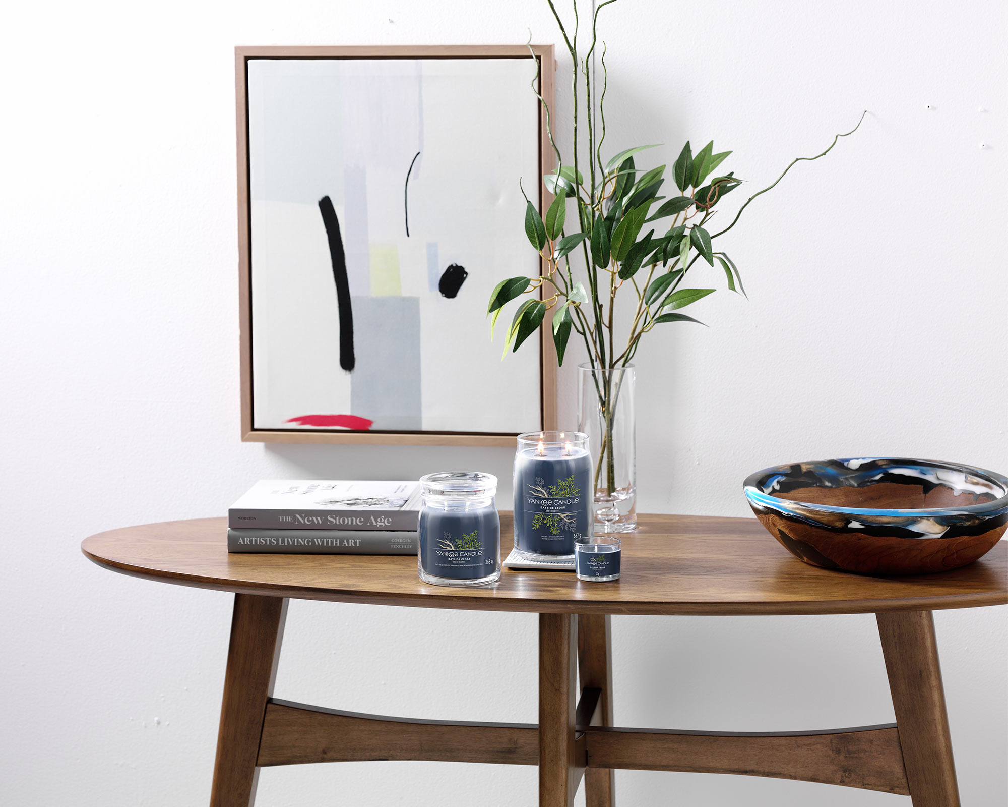 Giara Candela Media Signature Bayside Cedar - Yankee Candle - immagine 9