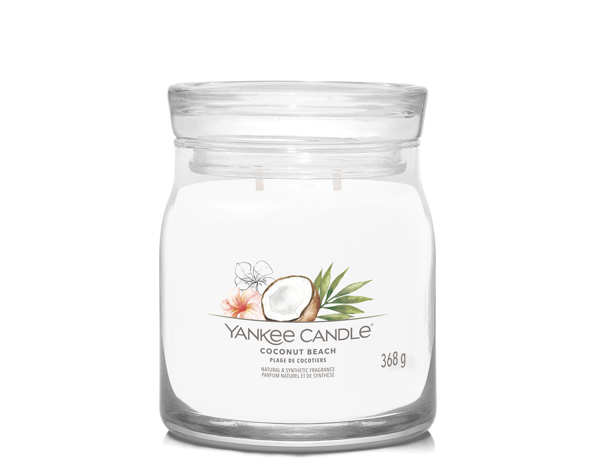 Giara Candela Media Signature Coconut Beach - Yankee Candle