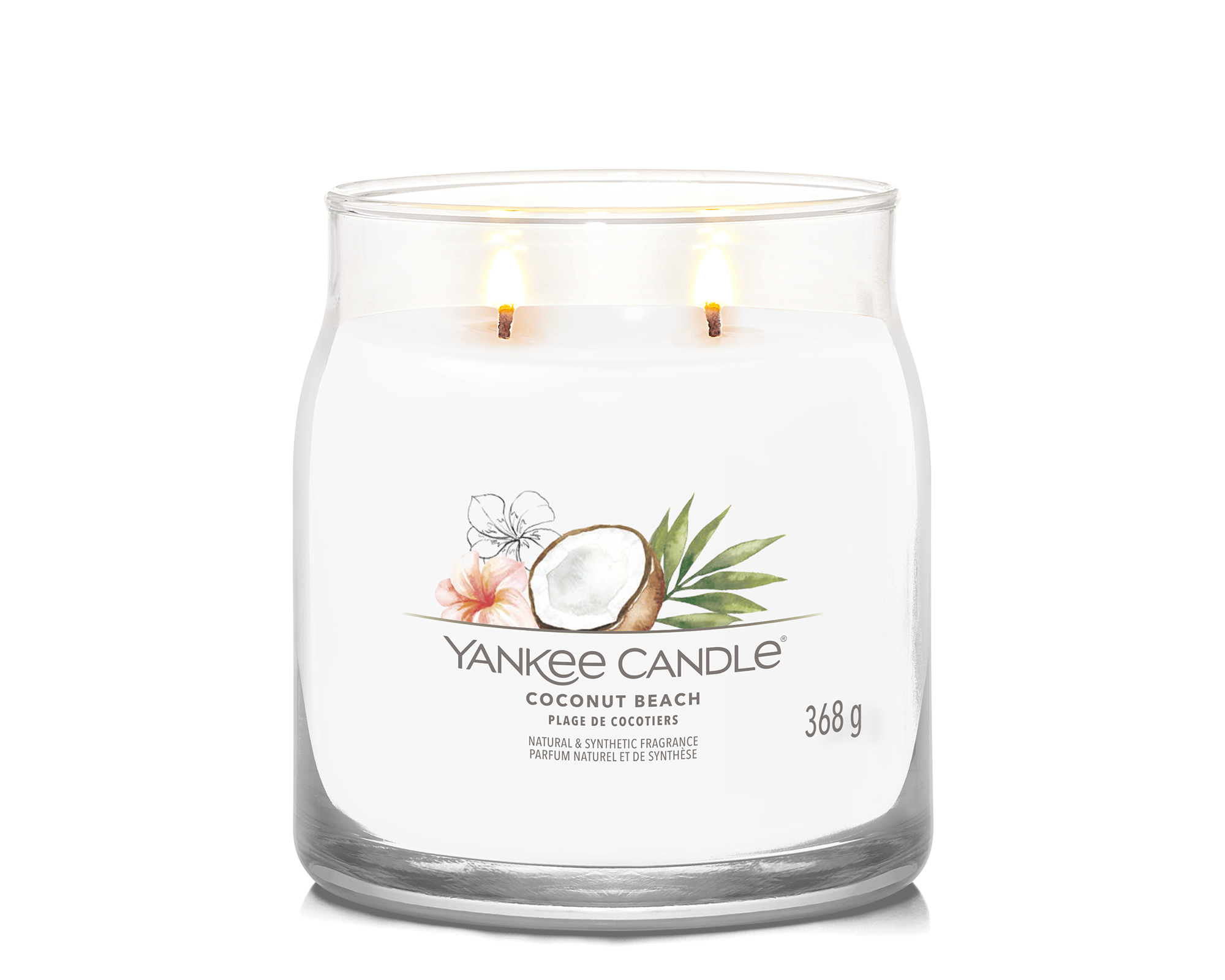 Giara Candela Media Signature Coconut Beach - Yankee Candle - immagine 2