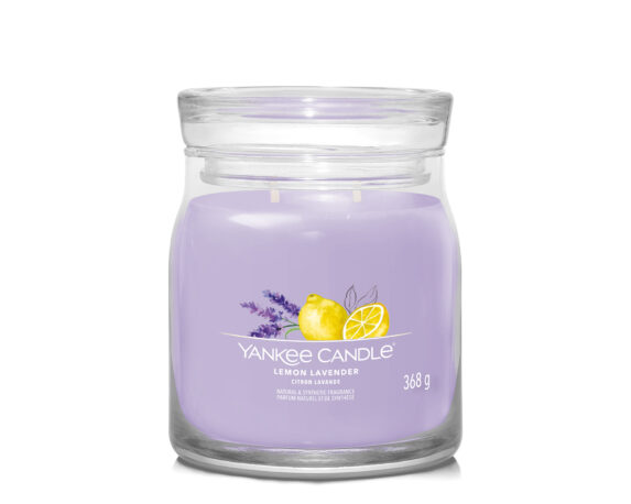 Giara Candela Media Signature Lemon Lavender – Yankee Candle