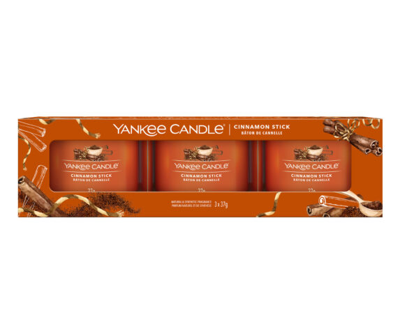 Set 3 Candela Voltiva Singola Cinnamon Stick – Yankee Candle