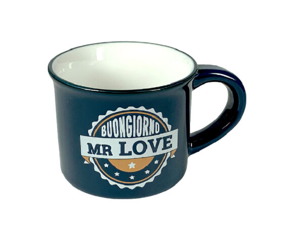 Tazzina da Caffè Mr Love in Gres Porcellanato
