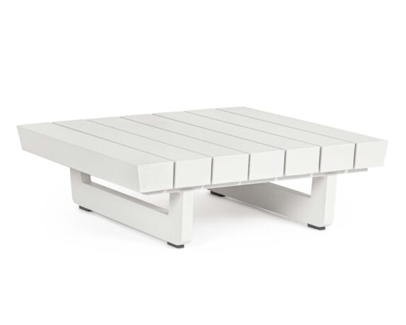 Tavolino Modulare Infinity Bianco WG20 In Alluminio – Bizzotto