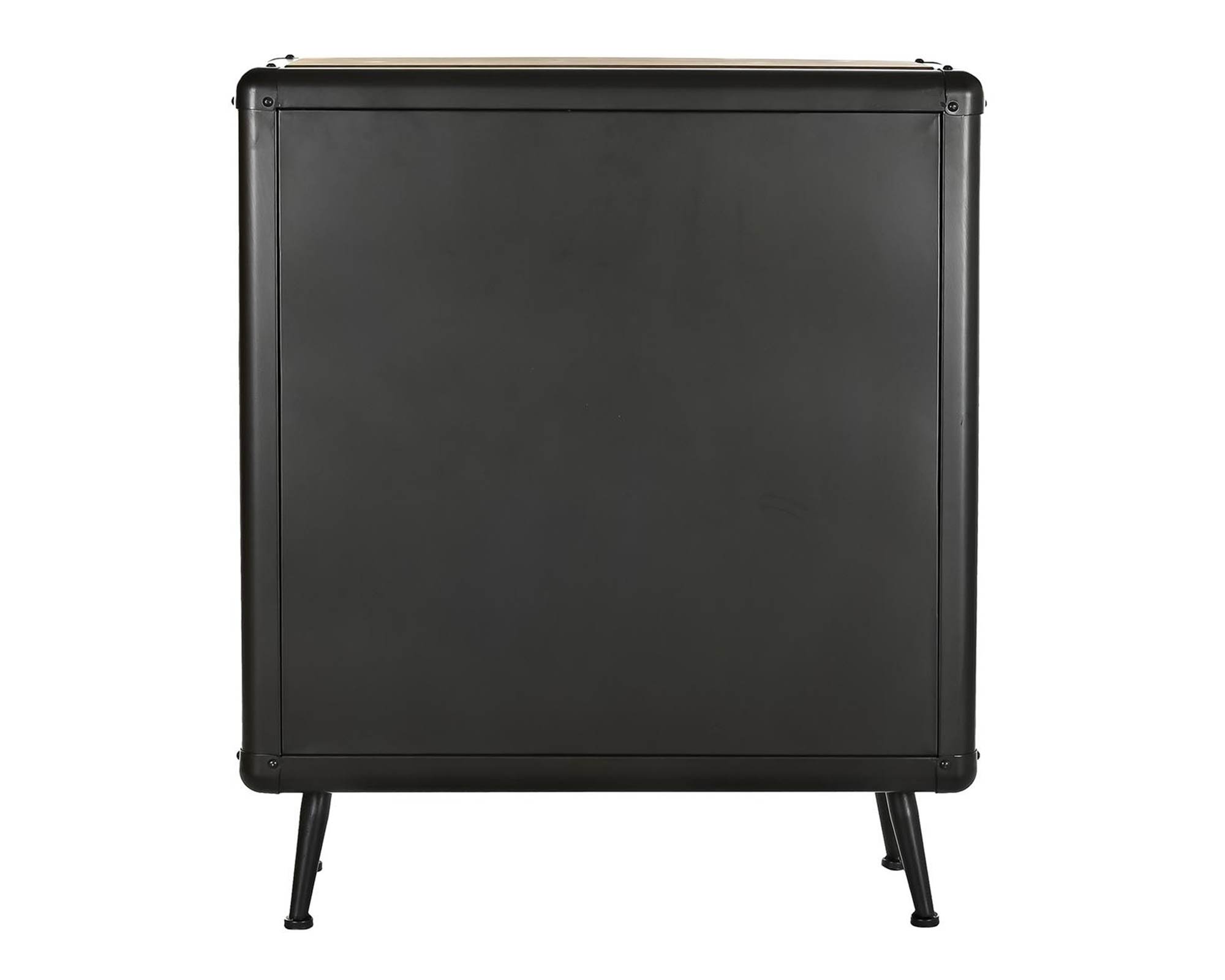 Cassettiera 10 Cassetti in Metallo e Legno Naturale - Item - immagine 3