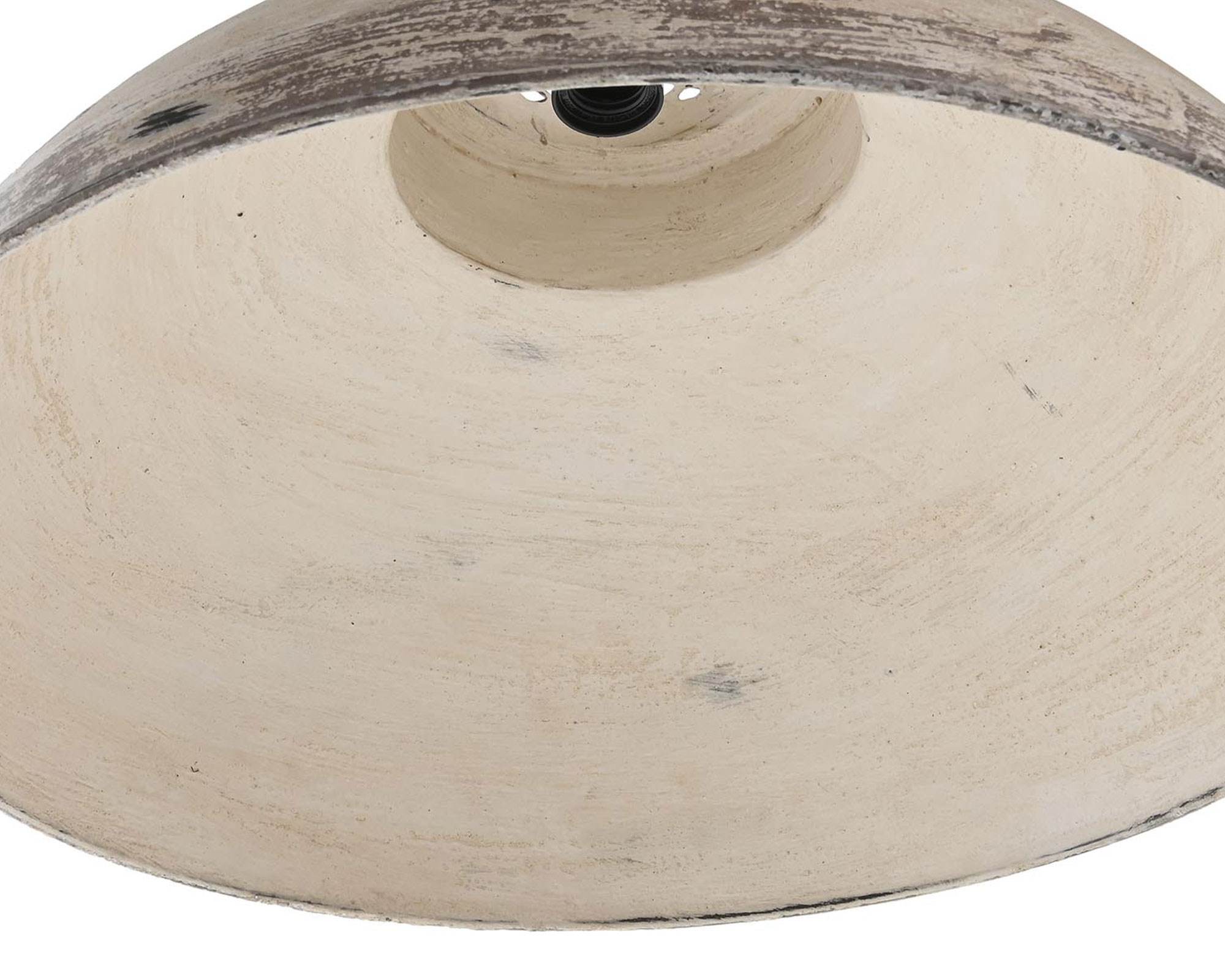 Lampada Vinatge in Metallo e Legno Beige - Item - immagine 4