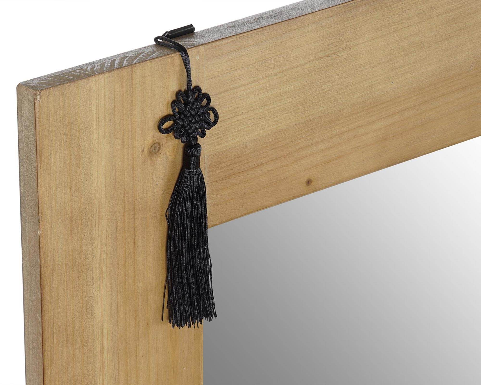 Specchio Orietal in Legno Naturale - Item - immagine 2